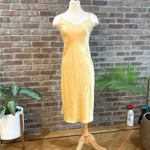 Wilfred Golden Satin Dress